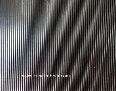 fine ribbed rubber mat - Conet