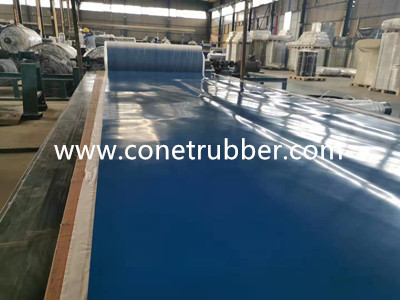 workshop of rubber sheet