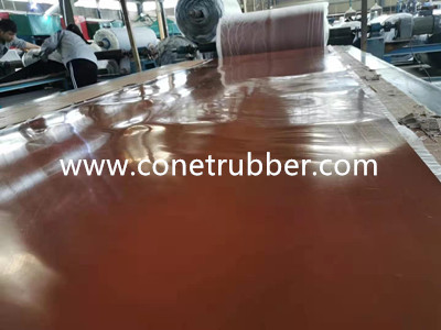 workshop of rubber sheet