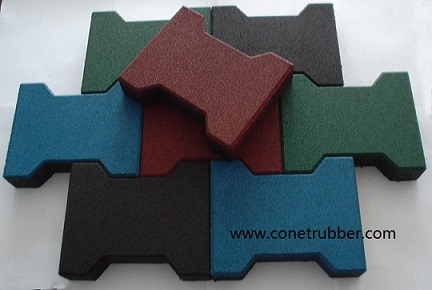 Dog Bone Rubber Tiles